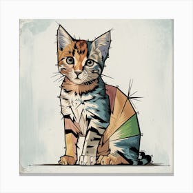 Kitty Cat Canvas Print