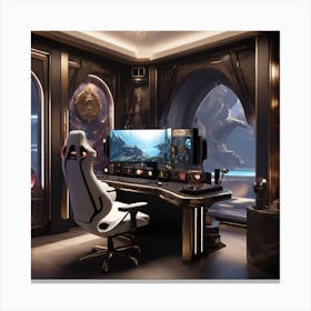 Gaming Room 1 Canvas Print