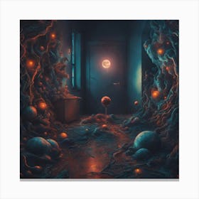 Chiaroscuro of Hopeful Fantasia Canvas Print