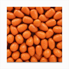 Close Up Of Orange Candy Canvas Print