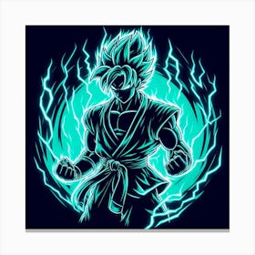 Neon karate kid 3 Canvas Print