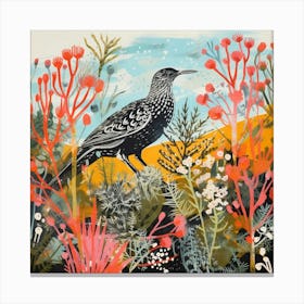 Bird In Nature 1 Canvas Print