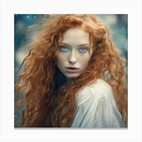 Fairytale Girl Canvas Print