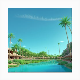 Tropical Paradise Canvas Print