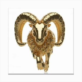 Golden Ram 1 Canvas Print