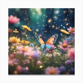 Butterfly Dreams Canvas Print