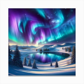 Aurora Borealis 4 Canvas Print