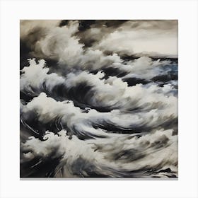 Stormy Seas 2 Canvas Print