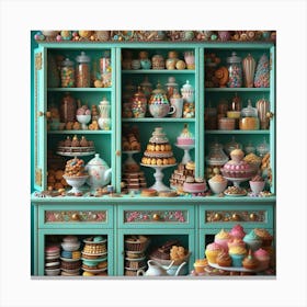 Candies my life Canvas Print