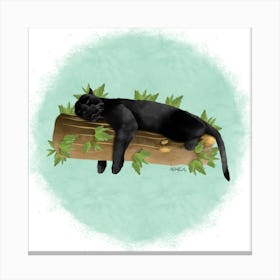 Black Panther Canvas Print