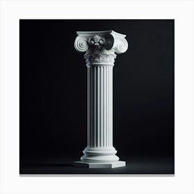 Neoclassical Column Canvas Print