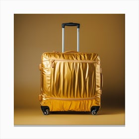 Gold Luggage 1 Canvas Print