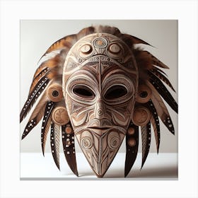 Face Mask Canvas Print
