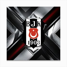 Beşiktaş J.K Logo Wall Art 18 Canvas Print