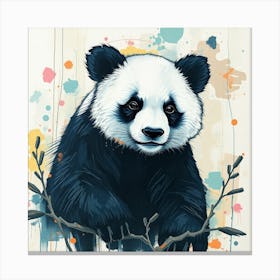 Panda Bear 4 Canvas Print