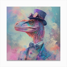 Steampunk Dinosaur Canvas Print