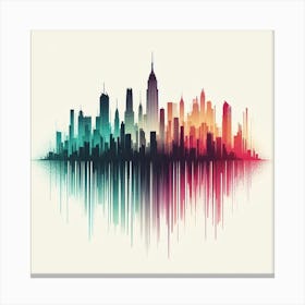 New York Skyline Canvas Art Canvas Print