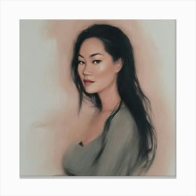 Portrait Of A Woman 1 Canvas Print