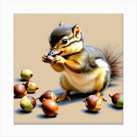 Chipmunk 11 Canvas Print