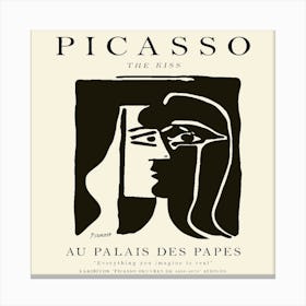 Picasso The Kiss Canvas Print