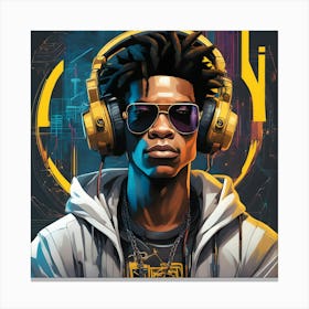 Dj Kings Canvas Print