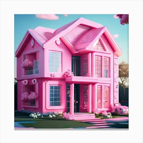 Barbie Dream House (368) Canvas Print