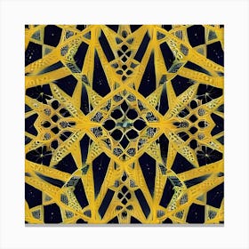 Abstract Fractal Pattern 2 Canvas Print