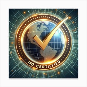 Io Certified Logo Canvas Print