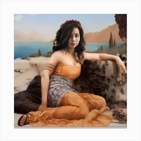 Himanee Bhatia the dream woman Canvas Print