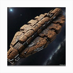 Spaceship 3 Canvas Print