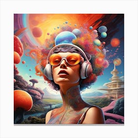 Psychedelic Art 2 Canvas Print