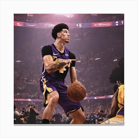 Lonzo Ball AI Canvas Print