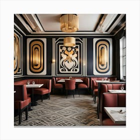 London Restaurant 1 Canvas Print