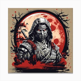 Samurai 6 Canvas Print