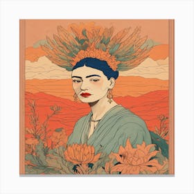 Frida Kahlo 1 Canvas Print