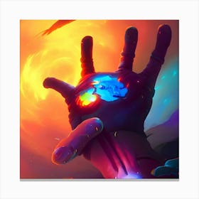 Hand Of The Gods Canvas Print