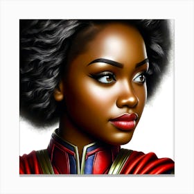 Portrait Artwork 121 Canvas Print