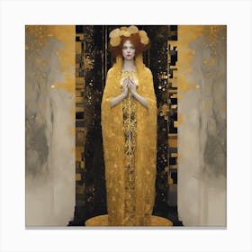 Golden Goddess Canvas Print