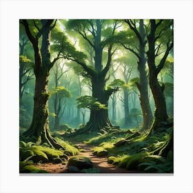 Forest 11 Canvas Print