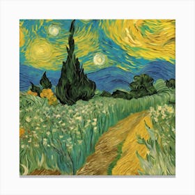 Starry Night 12 Canvas Print