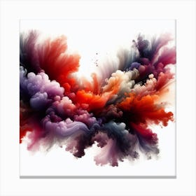 Smoke Abstract 3 Canvas Print