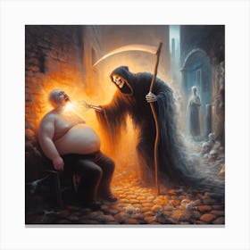 Grim Reaper Canvas Print