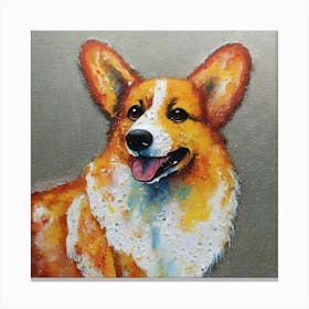 Corgi Canvas Print