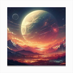 A Fantastical Land 11 Canvas Print