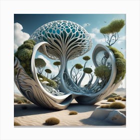 Tree Of Life 13 Canvas Print