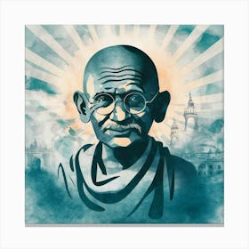 Mahatma Gandhi 16 Canvas Print