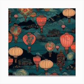 Hot Air Balloons Canvas Print