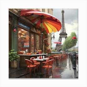 Paris, Eiffel Tower Canvas Print