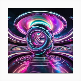 Abstract 3d Art 1 Canvas Print