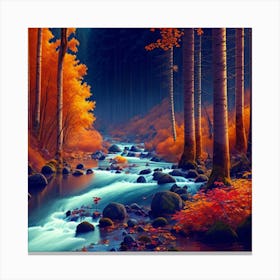 Autumn Forest 33 Canvas Print